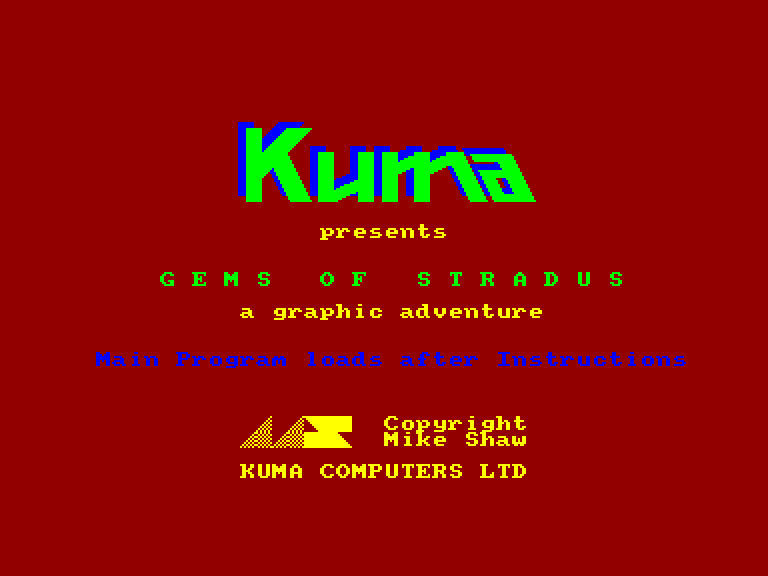screenshot du jeu Amstrad CPC Gems of stradus