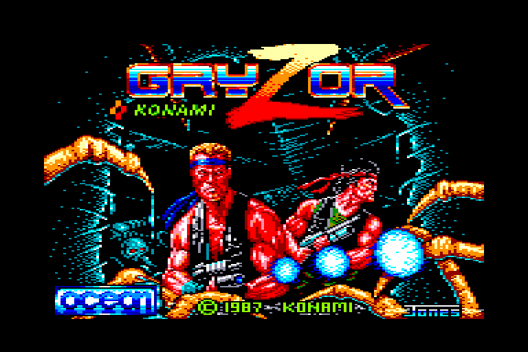 screenshot du jeu Amstrad CPC Gryzor