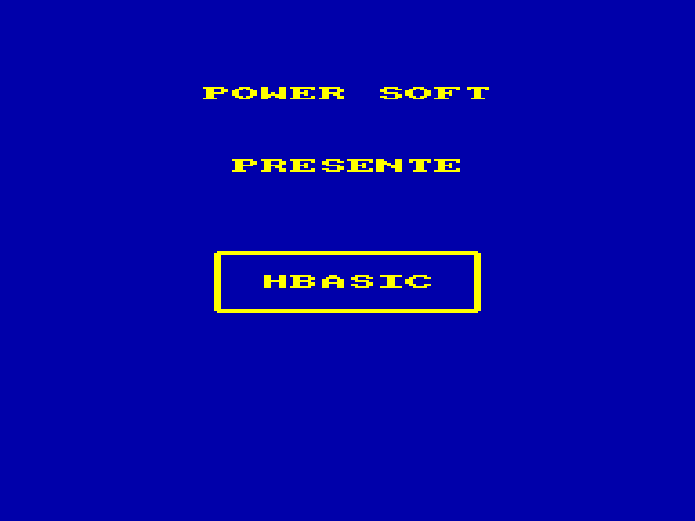 screenshot of the Amstrad CPC game H Basic