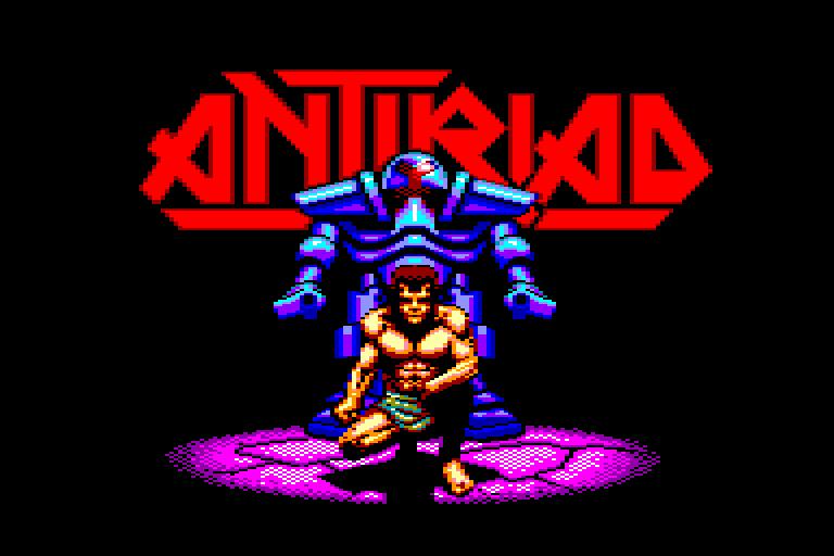 screenshot du jeu Amstrad CPC Heilige Rustung des Antiriad (die)