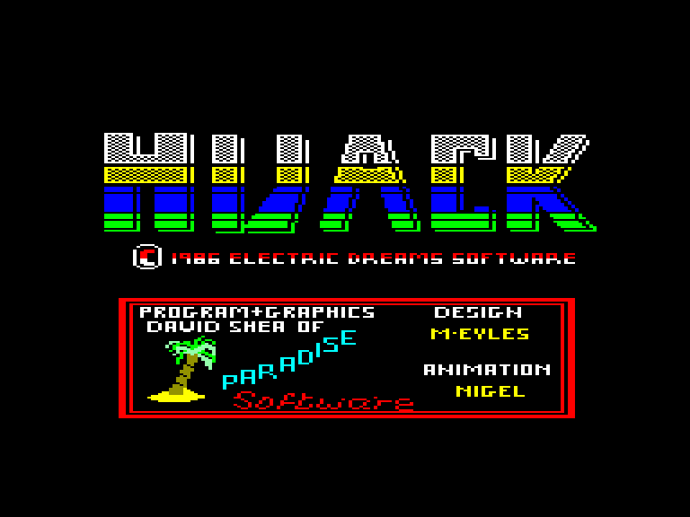 screenshot du jeu Amstrad CPC Hijack