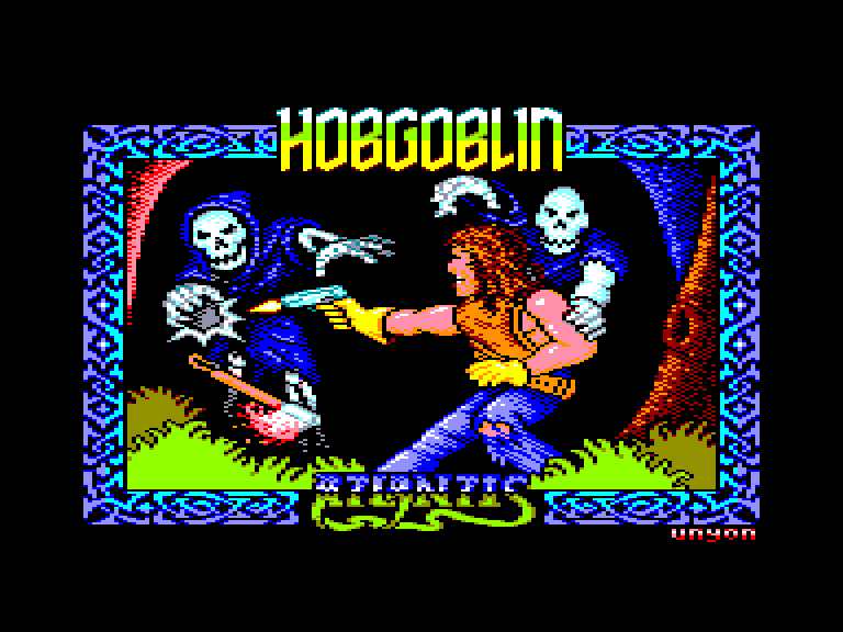 screenshot of the Amstrad CPC game Hobgoblin