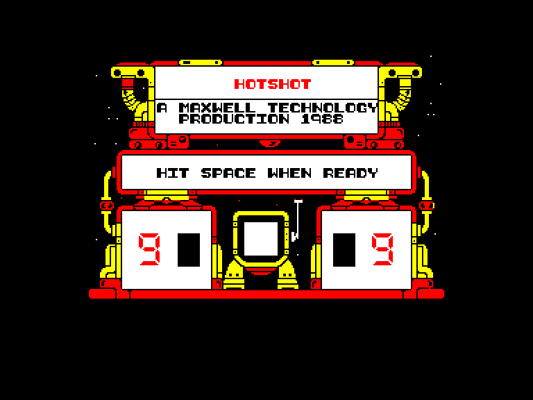 screenshot du jeu Amstrad CPC Hotshot