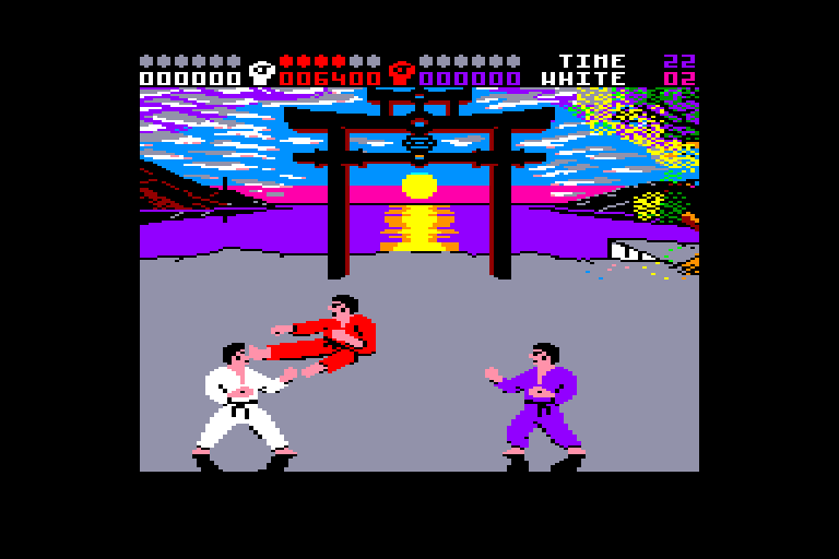 screenshot du jeu Amstrad CPC IK +