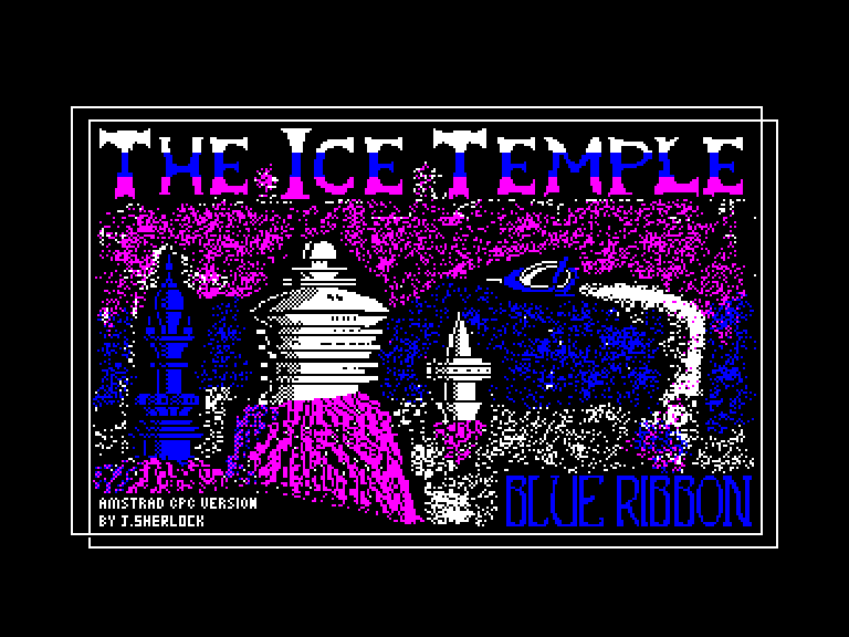 screenshot of the Amstrad CPC game Ice temple (the)