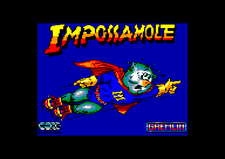 screenshot du jeu Amstrad CPC Impossamole