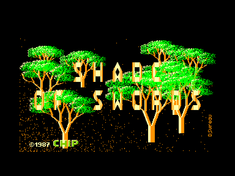 screenshot of the Amstrad CPC game Inquisitor