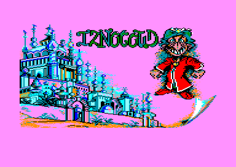 screenshot du jeu Amstrad CPC Iznogoud