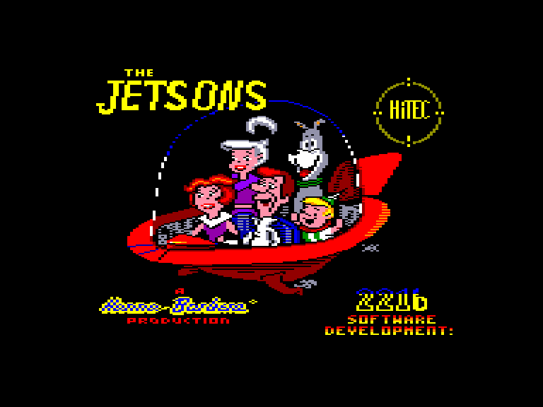 screenshot du jeu Amstrad CPC Jetsons (the)