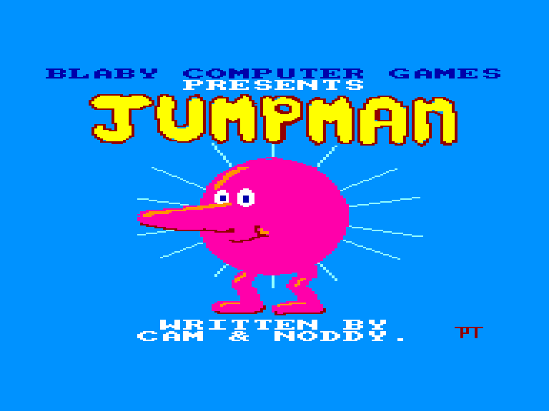 screenshot du jeu Amstrad CPC Jumpman