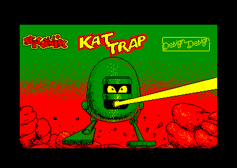 screenshot du jeu Amstrad CPC Kat Trap