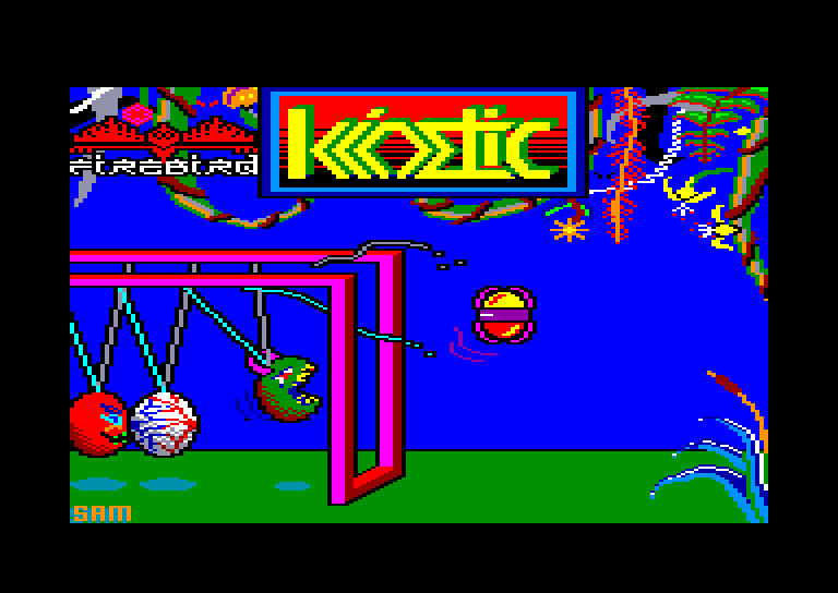 screenshot of the Amstrad CPC game Kinetik