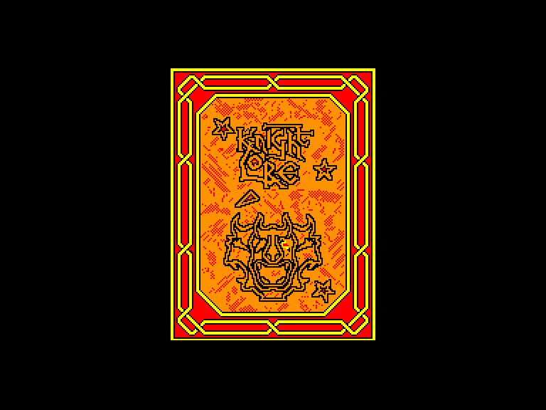 screenshot du jeu Amstrad CPC Knight Lore