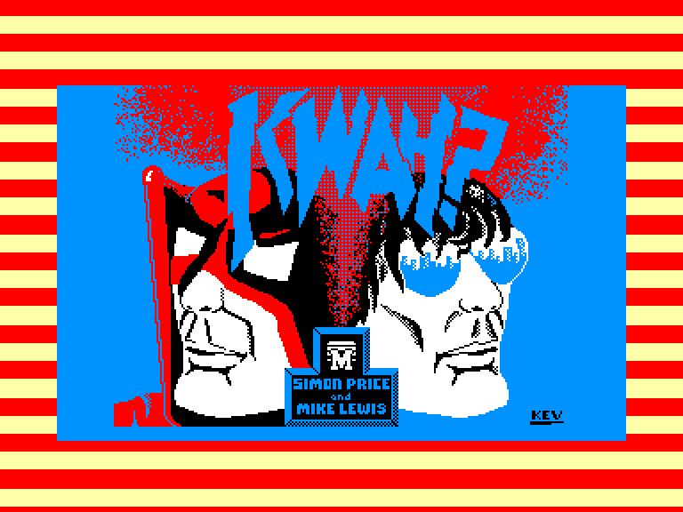 screenshot du jeu Amstrad CPC Kwah!