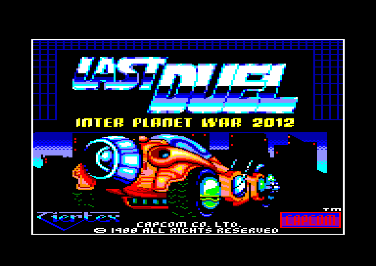 screenshot du jeu Amstrad CPC Last duel