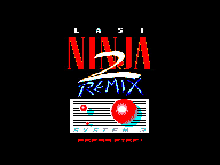 screenshot du jeu Amstrad CPC Last Ninja 2 Remix