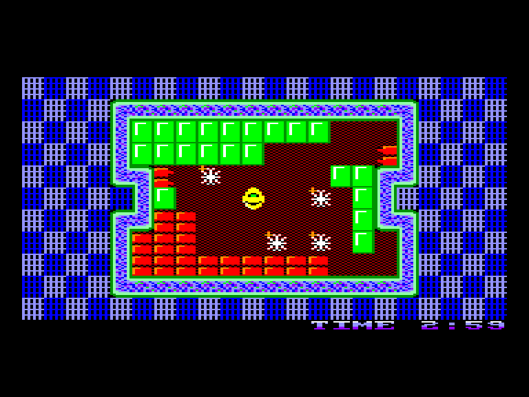 screenshot of the Amstrad CPC game Last of the Smileys