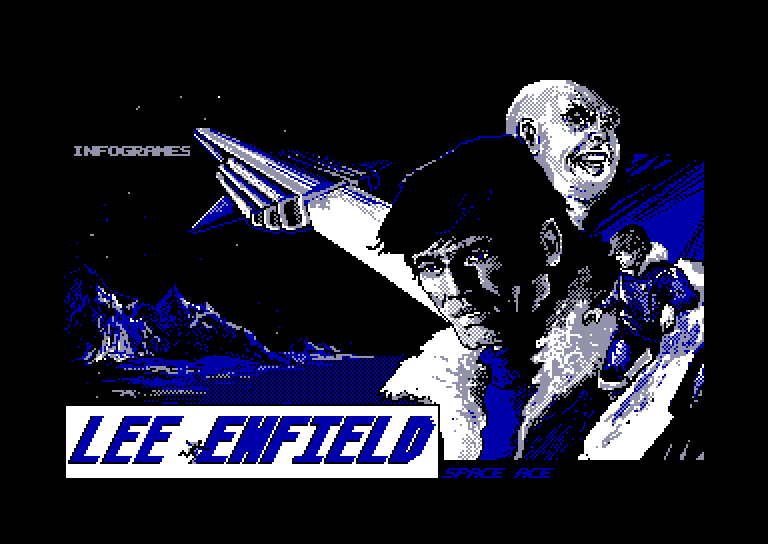 screenshot du jeu Amstrad CPC Lee Enfield is Space Ace