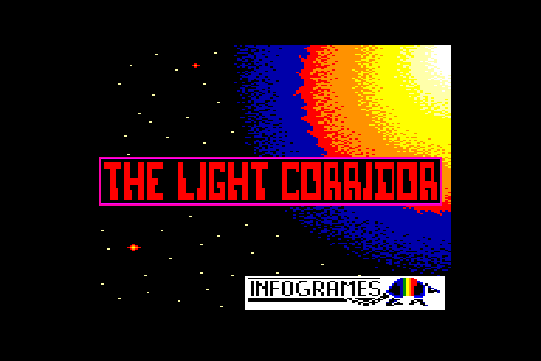 screenshot du jeu Amstrad CPC Light Corridor (the)