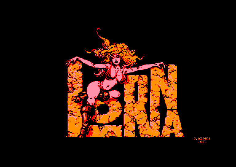 screenshot du jeu Amstrad CPC Lorna