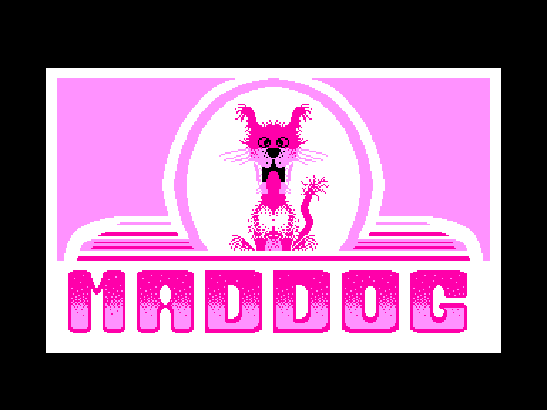 screenshot of the Amstrad CPC game Maddog