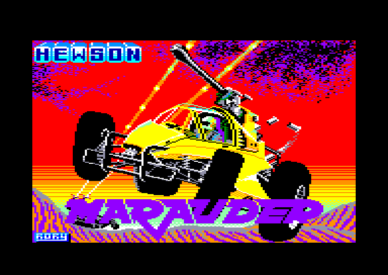 screenshot du jeu Amstrad CPC Marauder
