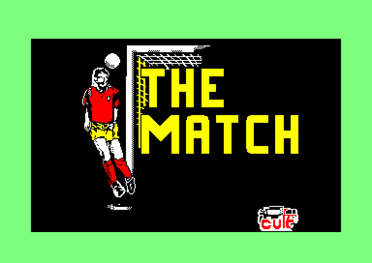 screenshot of the Amstrad CPC game Match