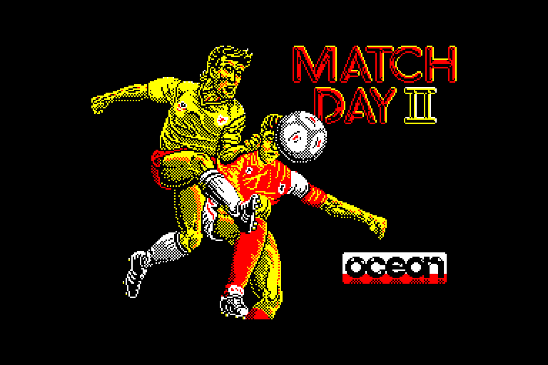 screenshot du jeu Amstrad CPC Match Day II