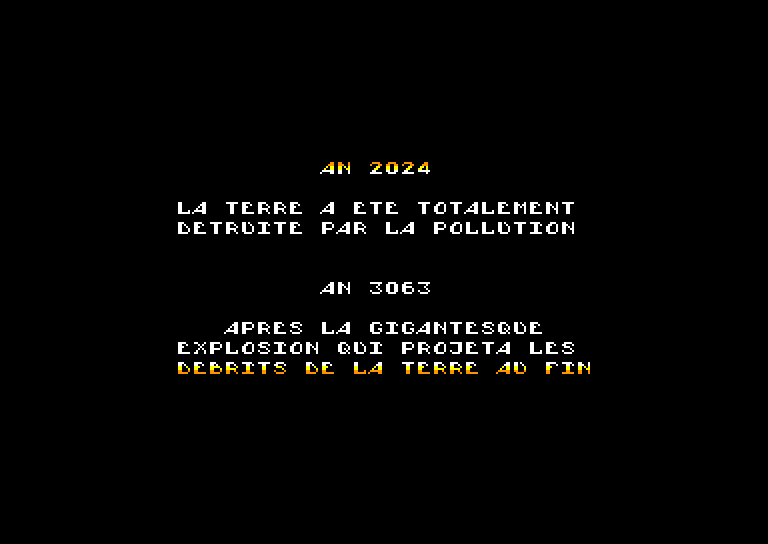 screenshot du jeu Amstrad CPC Molecularr 2