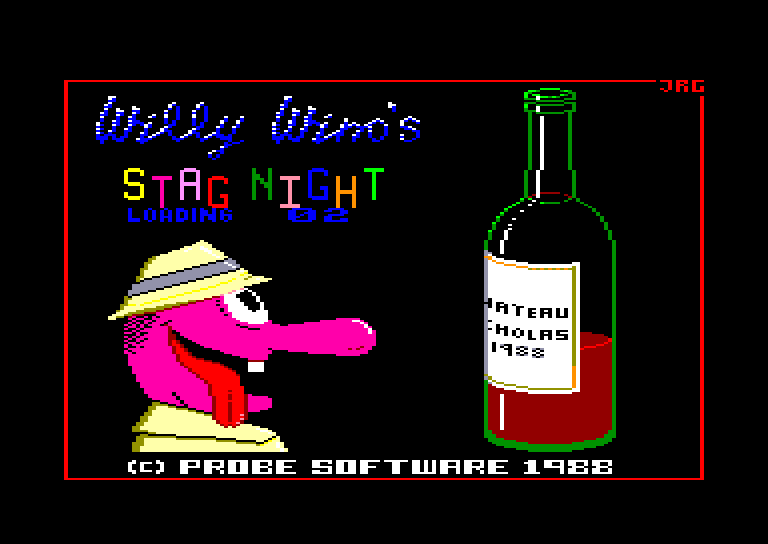 screenshot du jeu Amstrad CPC Mr Wino