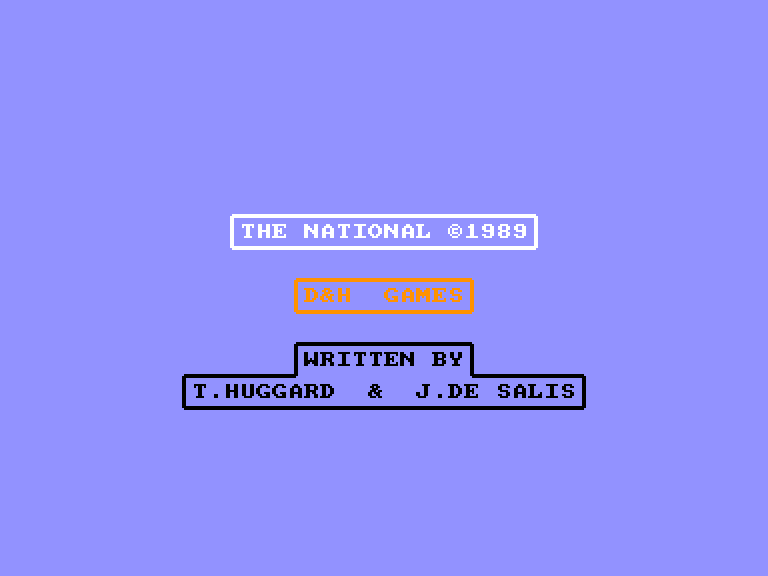 screenshot of the Amstrad CPC game Bowling