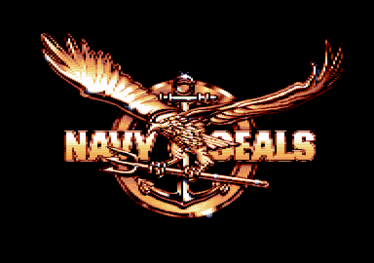 screenshot of the Amstrad CPC game Navy Seals