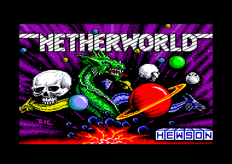 screenshot du jeu Amstrad CPC Netherworld