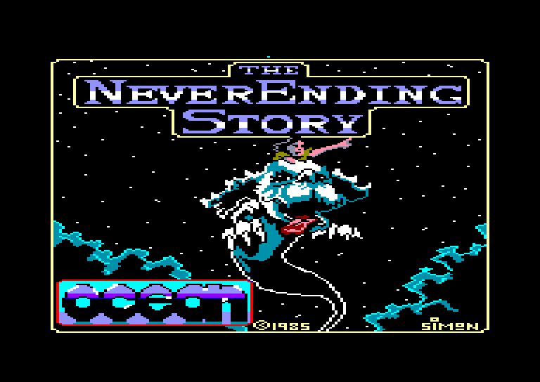 screenshot du jeu Amstrad CPC Never Ending Story (the)