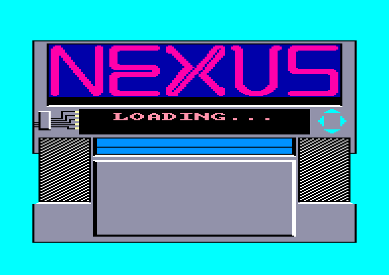 screenshot of the Amstrad CPC game Nexus