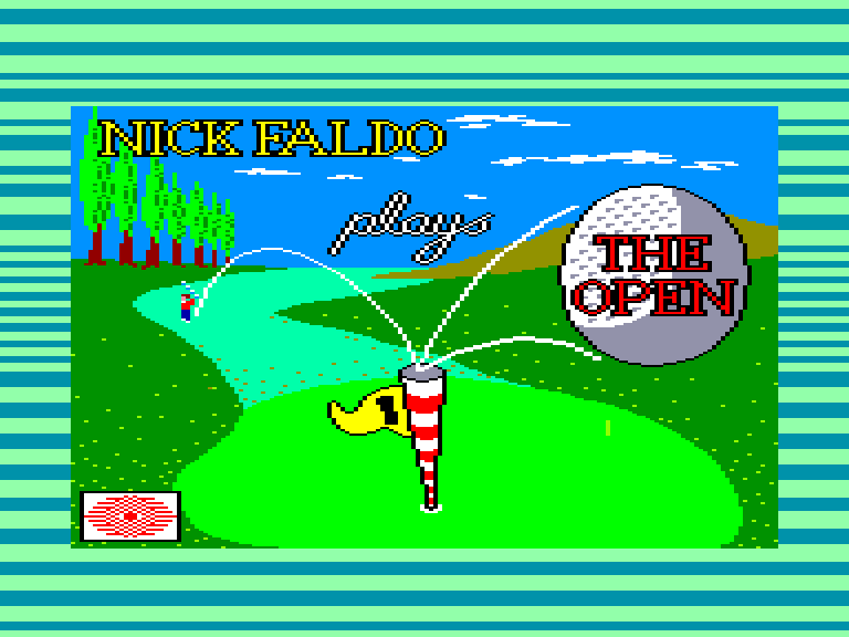 screenshot du jeu Amstrad CPC Nick faldo plays the open