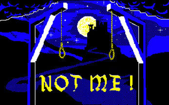 screenshot of the Amstrad CPC game Not Me ! by DarkSteph