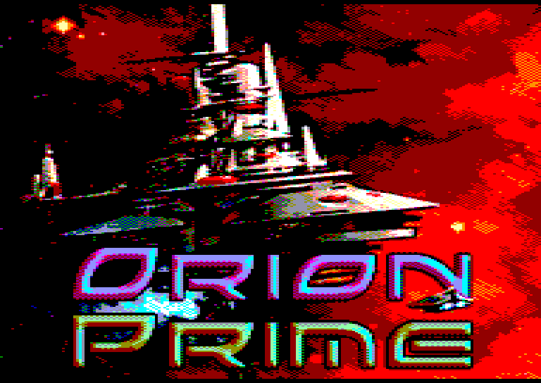 screenshot du jeu Amstrad CPC Orion Prime