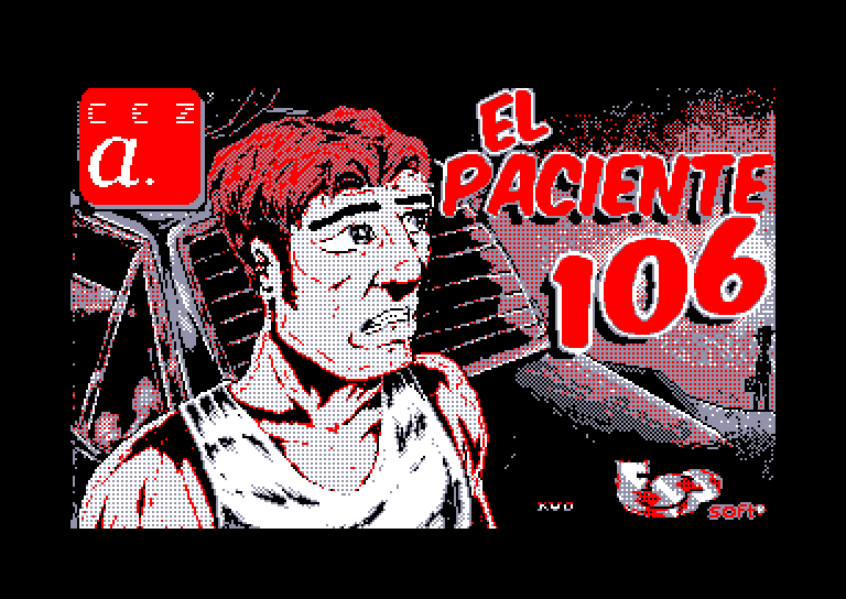 screenshot du jeu Amstrad CPC Paciente 106 (el)