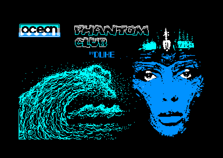 screenshot of the Amstrad CPC game Phantom club