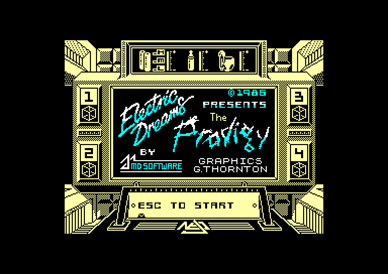 screenshot du jeu Amstrad CPC Prodigy