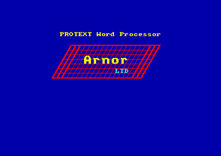 screenshot du jeu Amstrad CPC Protext