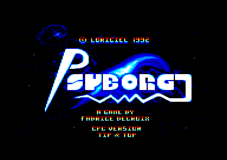 screenshot du jeu Amstrad CPC Psyborg