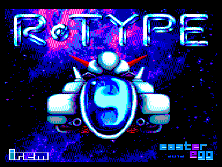 screenshot du jeu Amstrad CPC R-Type