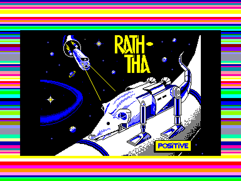 screenshot of the Amstrad CPC game Rath-Tha