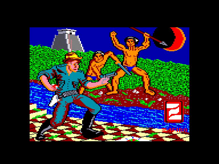 screenshot du jeu Amstrad CPC Rex hard