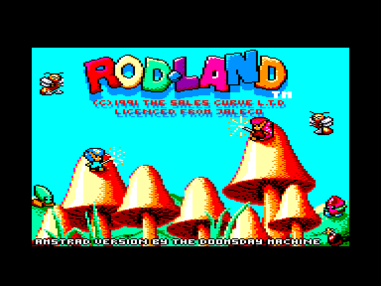 screenshot du jeu Amstrad CPC Rod-Land