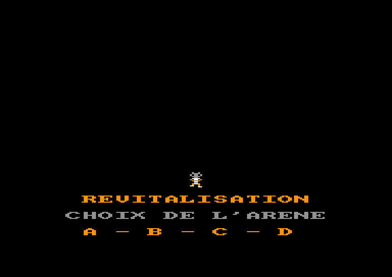 screenshot du jeu Amstrad CPC Rolling stones