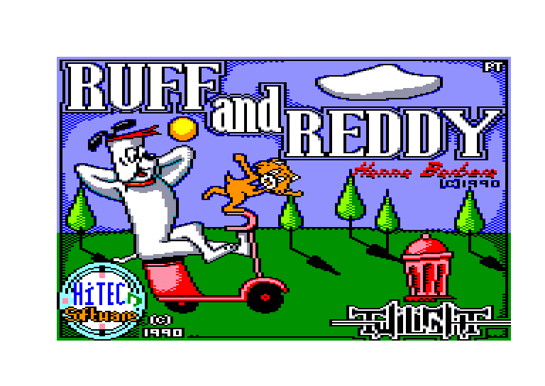 screenshot du jeu Amstrad CPC Ruff And Reddy