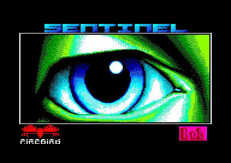 screenshot of the Amstrad CPC game Sentinel (the)